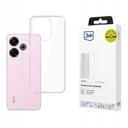 Etui 3MK Clear Case do Redmi 13R 5G/Redmi 13 4G, przezroczyste