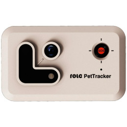Lokalizator GPS ENABOT dla psa lub kota  biały