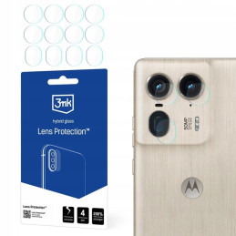 Szkło na obiektyw aparatu 3mk Lens Protection do Motorola Edge 50 Ultra, 4szt