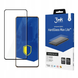 Szkło hartowane 3MK HardGlass Max Lite do Realme 11 Pro / 11 Pro+ / Moto Edge 30 Ultra / 40 Pro, czarny/black