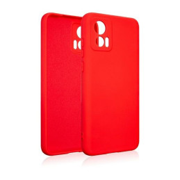 Etui Beline Silicone do Motorola Edge 30 Neo czerwone