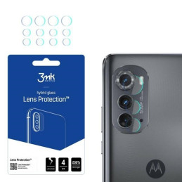 Szkło na obiektyw aparatu 3mk Lens Protection do Motorola Edge 2022, 4szt