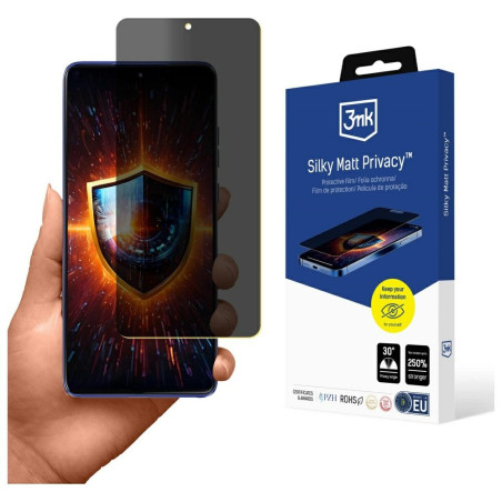 Folia prywatyzująca 3MK Silky Matt Privacy do Motorola Edge 60 Stylus