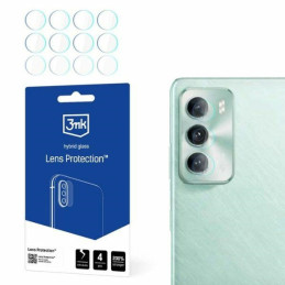 Szkło na obiektyw aparatu 3mk Lens Protection do Oppo Reno 12 Pro, 4szt