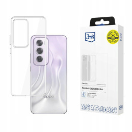 Etui 3MK Clear Case do Oppo Reno 12, przezroczyste