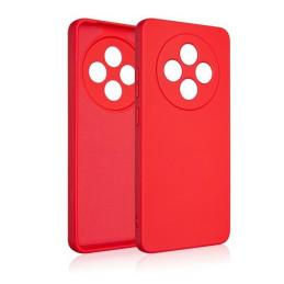 Etui Beline Silicone do Oppo Reno 12F 5G czerwone