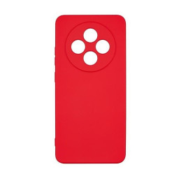Etui Beline Silicone do Oppo Reno 12F 5G czerwone