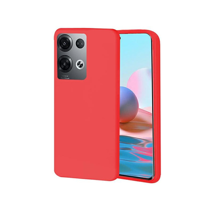 Etui Beline Candy do Oppo Reno 8 Pro czerwone