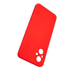 Etui Beline Silicone do Oppo Reno 7 Lite czerwone