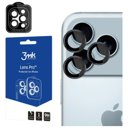 Ochrona na obiektyw aparatu 3MK Lens Protection Pro do iPhone 17 Pro /17 Pro Max, czarny