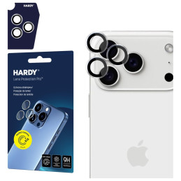 Ochrona na obiektyw aparatu 3MK HARDY Lens Protection Pro do Apple iPhone 17 Pro /17 Pro Max przezroczysty