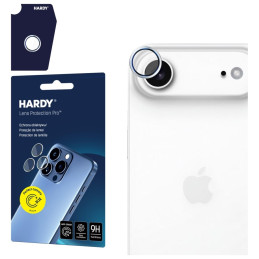 Ochrona na obiektyw aparatu 3MK HARDY Lens Protection Pro do Apple iPhone Air srebrny