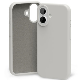 Etui Mercury Silicone do iPhone 17 kamienny