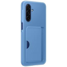 Etui Samsung Card Slot do Galaxy A17 niebieskie