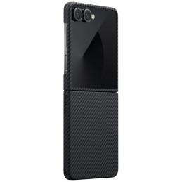 Etui PITAKA Ultra-Slim MagSafe do Samsung Galaxy Z Flip7 czarno szary