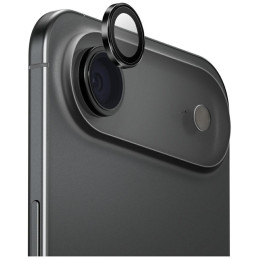 Szkło na obiektyw aparatu UNIQ Optix Aluminium Camera Lens Protector do iPhone Air z aplikatorem czarny
