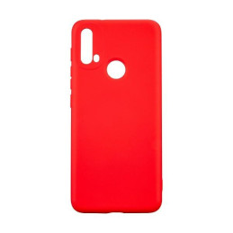 Etui Beline Silicone do Motorola Moto E40 czerwone