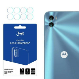 Szkło na obiektyw aparatu 3mk Lens Protection do Motorola Moto E22s, 4szt