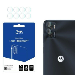 Szkło na obiektyw aparatu 3mk Lens Protection do Motorola Moto E22, 4szt