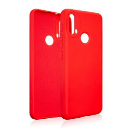 Etui Beline Silicone do Motorola Moto E20 czerwone