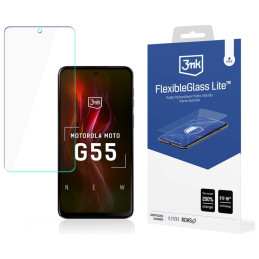 Szkło Hybrydowe Lite 3MK FlexibleGlass Lite do Motorola Moto G55 5G