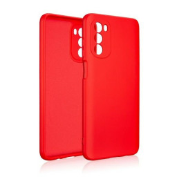 Etui Beline Silicone do Motorola MOTO G52 czerwone