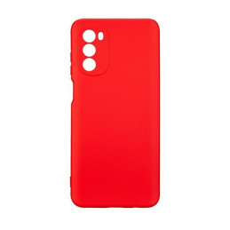 Etui Beline Silicone do Motorola MOTO G52 czerwone