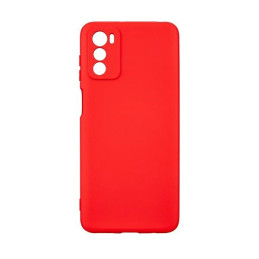 Etui Beline Silicone do Motorola Moto G42 czerwony