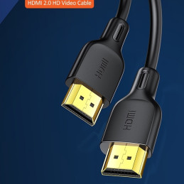 USAMS Kabel HDMI - HDMI U49 3m czarny/black 4K HD SJ427HD01 (US-SJ427)