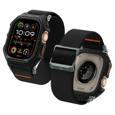 Etui z paskiem Spigen Lite Fit Pro do Apple Watch Ultra 2/1 49mm, czarny