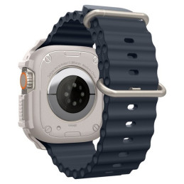 Etui z paskiem Spigen Rugged Armor Pro do Apple Watch Ultra (1/2) 49mm, beżowe