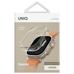 Etui UNIQ Garde do Apple Watch Ultra/Ultra 2 49mm, przezroczysty/clear