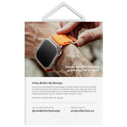 Etui UNIQ Garde do Apple Watch Ultra/Ultra 2 49mm, dymny/smoke