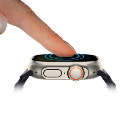 Szkło hartowane z aplikatorem UNIQ Optix Vivid do Apple Watch Ultra 49mm