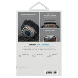 Szkło hartowane z aplikatorem UNIQ Optix Vivid do Apple Watch Ultra 49mm