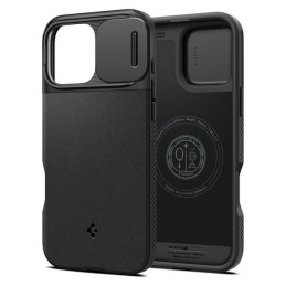 Etui Spigen Optik Armor do Magsafe do iPhone 16 Pro Max, czarne