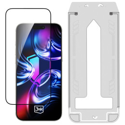 Szkło hartowane 3MK HardGlass Max z aplikatorem do iPhone 16 Pro/17