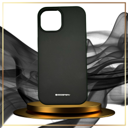 Etui Mercury Silicone do iPhone 14, czarne