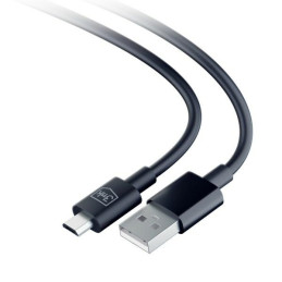 Kabel 3MK Hyper USB-A na Micro USB, 1.2m, 5V, 2,4A, czarny