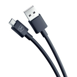 Kabel 3MK Hyper USB-A na Micro USB, 1.2m, 5V, 2,4A, czarny
