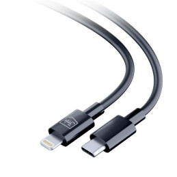 Kabel ładująco- przesyłowy 3mk Hyper Cable USB-C na Lightning, 20W, 1,2m, czarny