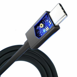 Kabel 3mk Hyper Thunderbolt 4 Cable USB-C na USB-C, USB4, 8k 60Hz, 240W, 5A, 1m, czarny