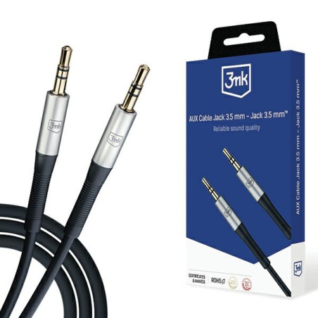 Kabel 3mk AUX Cable Jack 3,5 mm na Jack 3,5 mm