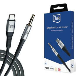 Kabel 3mk AUX USB-C na Jack 3,5 mm