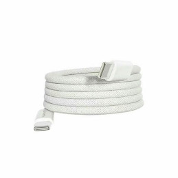 Kabel 4smarts USB-C na USB-C 100W 5A 1.5m magnetycznie zwijany biały