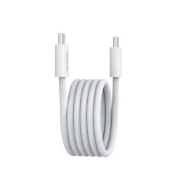 Kabel 4smarts USB-C na USB-C 100W 5A 1.5m magnetycznie zwijany biały