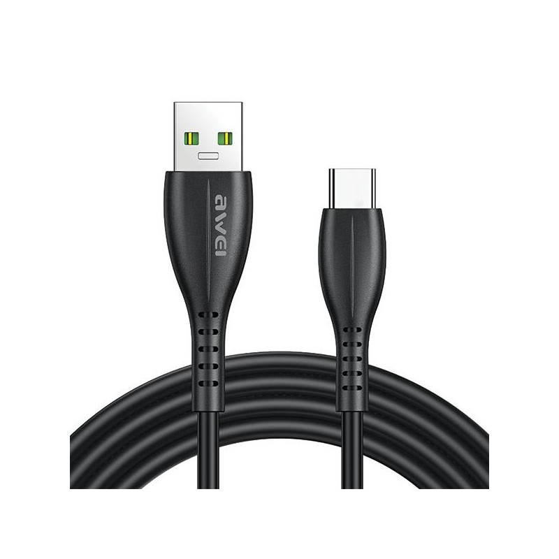 Kabel AWEI CL-115T USB na USB-C czarny