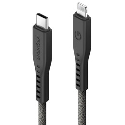 Kabel ENERGEA Flow USB-C na Lightning C94 MFI 1.5m 60W 3A PD Fast Charge czarny