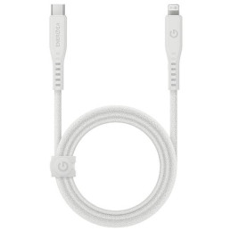 Kabel ENERGEA Flow USB-C na Lightning C94 MFI 1.5m 60W 3A PD Fast Charge biały 