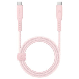Kabel ENERGEA Flow USB-C na USB-C 1.5m 240W 5A PD Fast Charge różowy 
